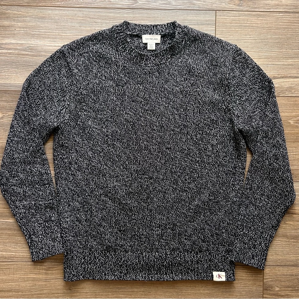 Calvin Klein | Mouline Heather Relaxed Sweater in (Small)